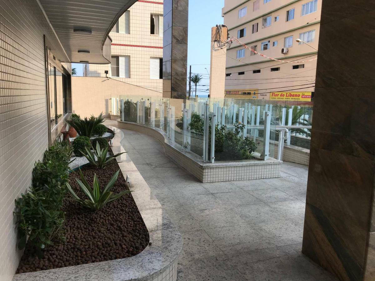 Apto Com Vista Para O Mar, 2 Vagas De Garagem E Churrasqueira Na Varanda Praia Grande  Kültér fotó
