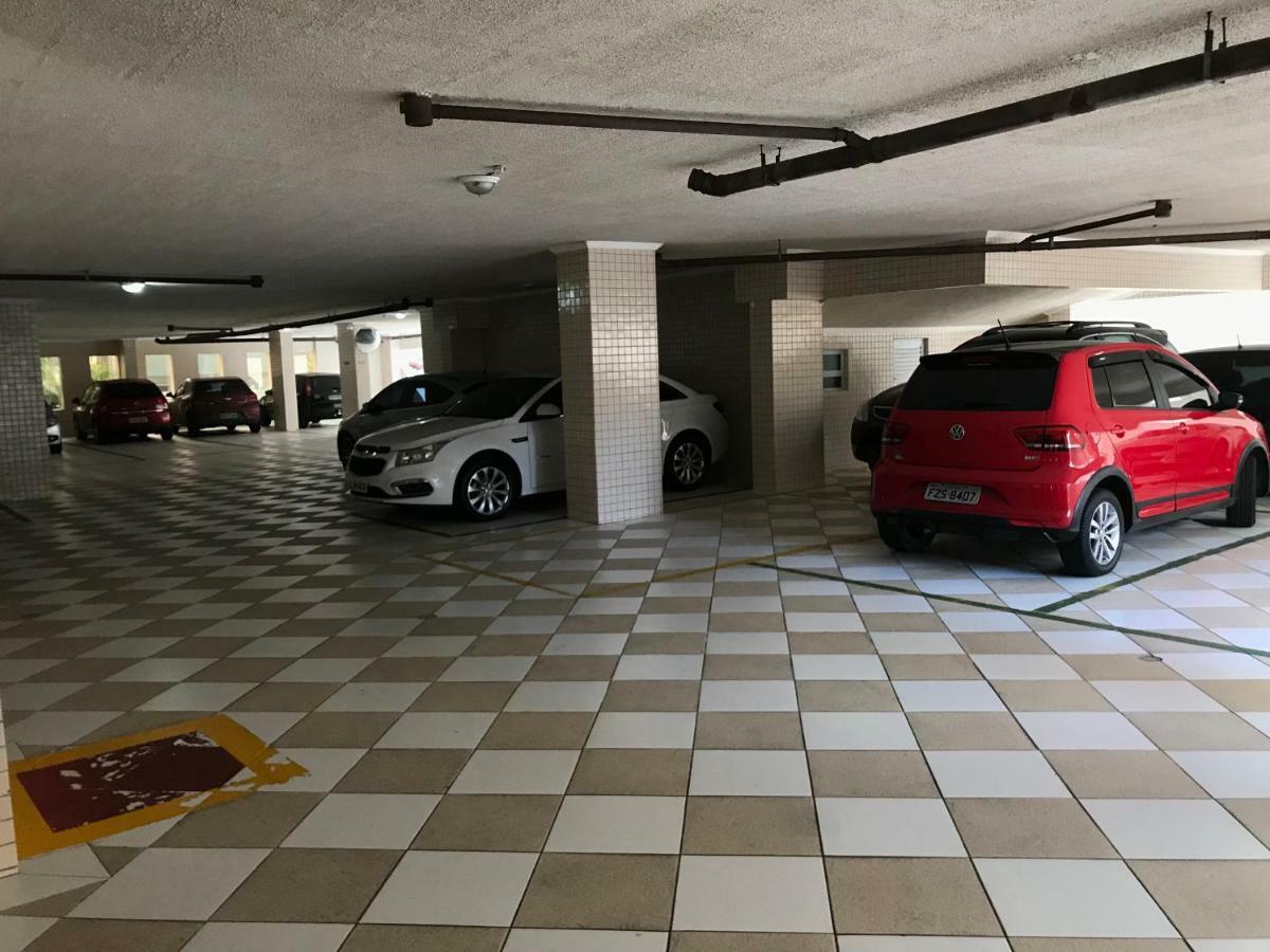 Apto Com Vista Para O Mar, 2 Vagas De Garagem E Churrasqueira Na Varanda Apartman Praia Grande  Kültér fotó