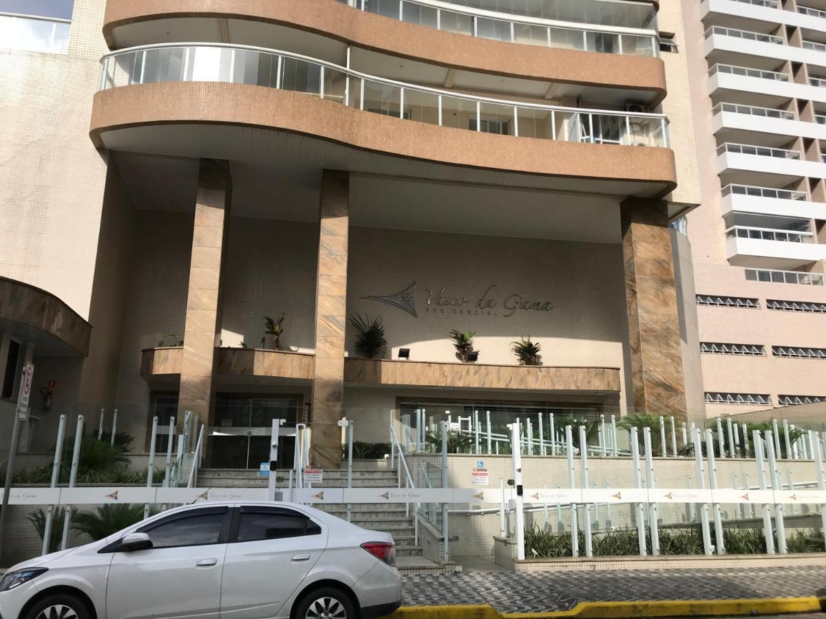 Apto Com Vista Para O Mar, 2 Vagas De Garagem E Churrasqueira Na Varanda Praia Grande  Kültér fotó